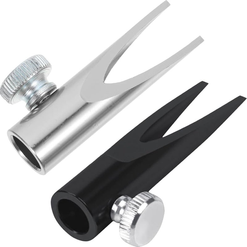 Dual Edge Makeup Pencil Sharpener with Metal U Shaped Slot for Eyebrow Eyeliner Lip Liner - Image 1